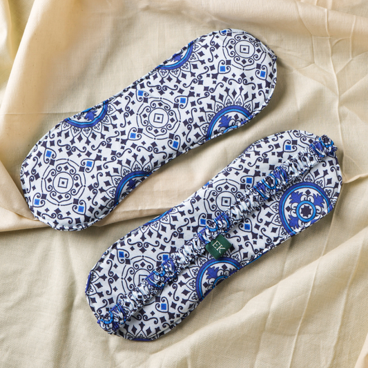 Bamboo Printed Eye mask Set