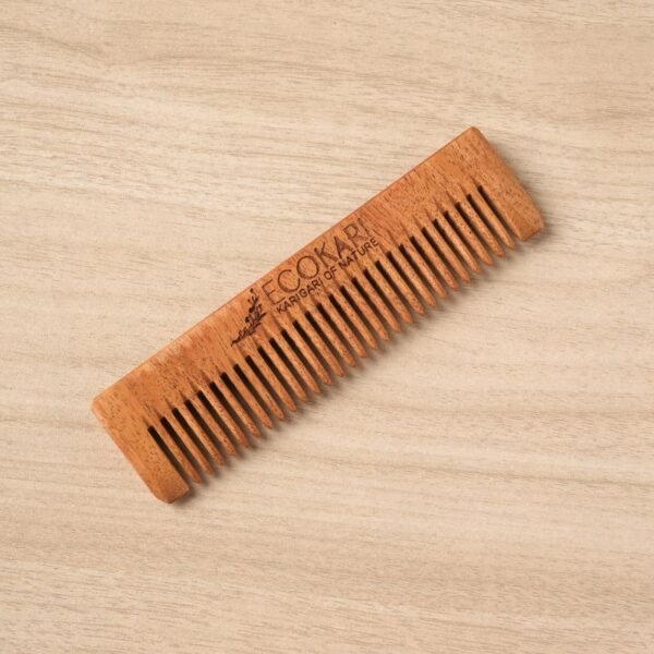 wooden pocket comb