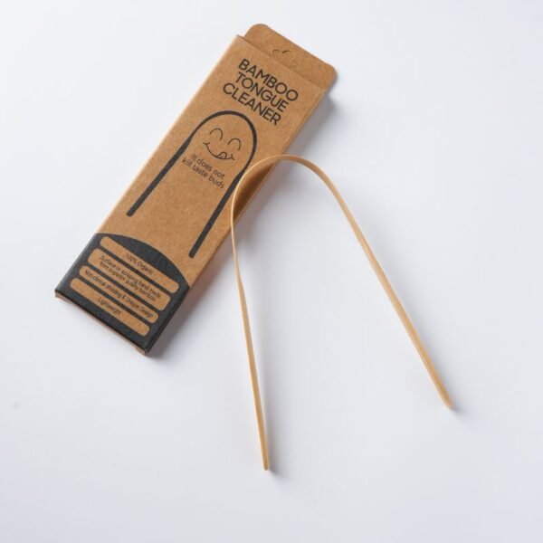 wooden tongue cleaner